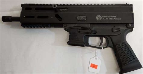 Grand Power Model Stribog 9mm Pistol With 3 Magazines and Hard Case - Metzger Property Services, LLC