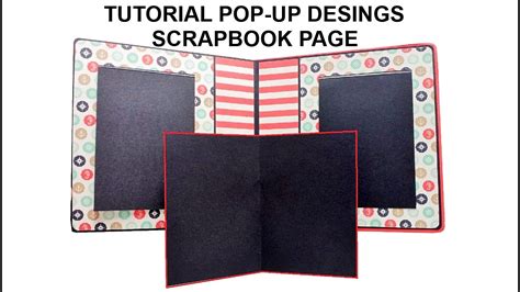 DIY pop-up element /Tutorial scrapbook album / Web of creativity/ Interactive construction for ...