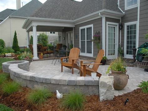 Paver Patio Ideas For Front Of House - Patio Ideas