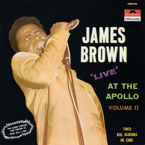 James Brown - Live At The Apollo Volume II (Gatefold Sleeve, Vinyl ...