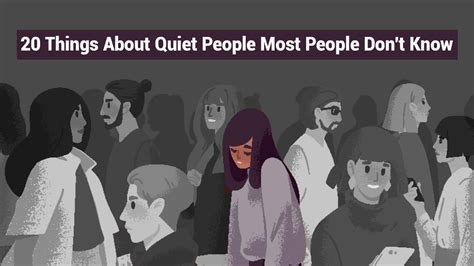 20 Things About Quiet People Most People Don't Know | Power of Positivity