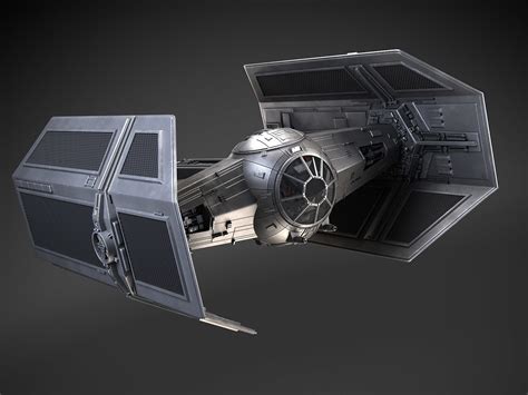 Star Wars Tie Fighter Advanced 3D model | CGTrader