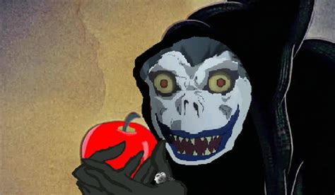 Ryuk and apple by CatladyKim on DeviantArt