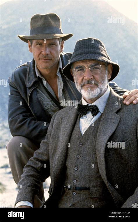 HARRISON FORD, SEAN CONNERY, INDIANA JONES AND THE LAST CRUSADE, 1989 Stock Photo - Alamy