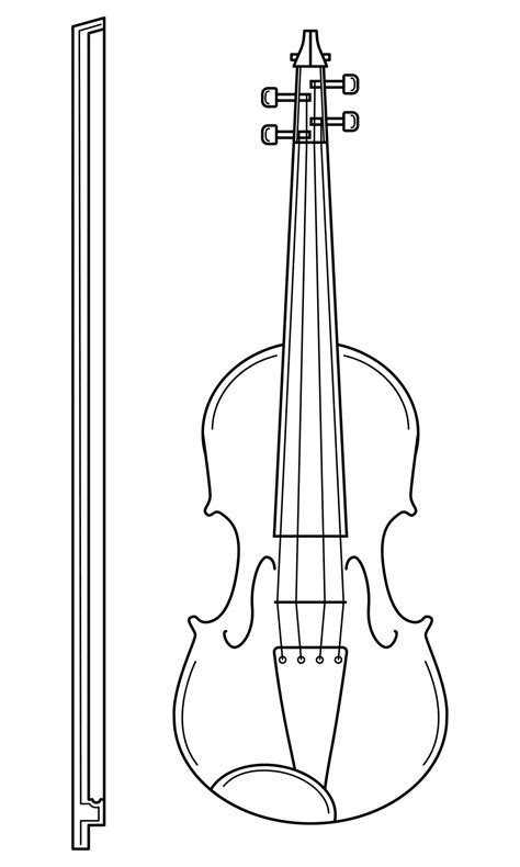 How To Draw A Violin