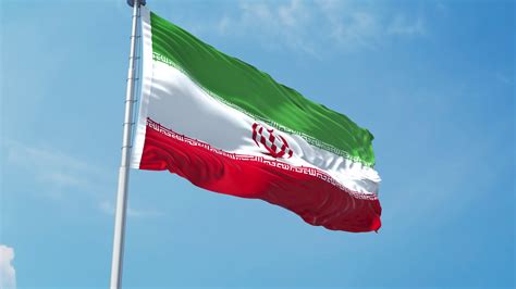 Iran Realistic Flag Stock Motion Graphics SBV-348786094 - Storyblocks