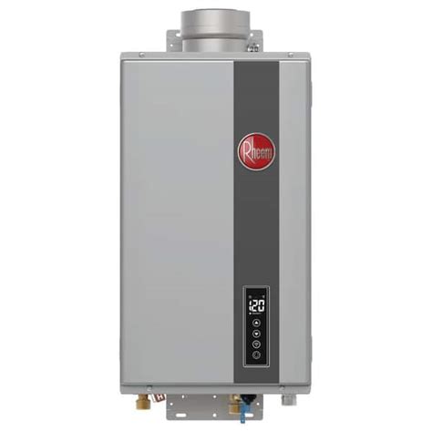 Rheem Performance Plus 9.5 GPM Natural Gas Indoor Smart Tankless Water ...