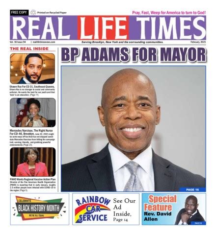 Real Life Times Newspaper Edition February 2021