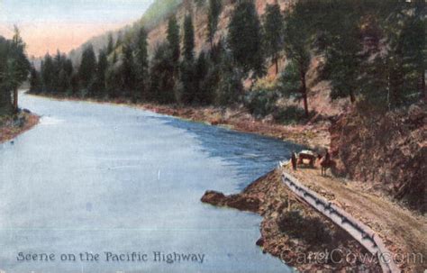 Scene On The Pacific Highway Scenic, WA