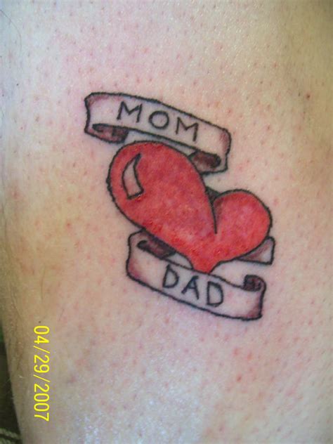 Mom and Dad tattoo by b-kreep on DeviantArt