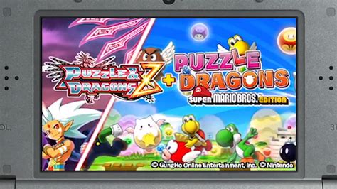 Mario Edition of Puzzles & Dragons Gets New Trailer - Mario Party Legacy