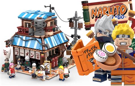 LEGO Ideas Naruto: Ichiraku Ramen Shop Achieves 10,000 Supporters - The ...