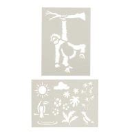 Rainforest Stencil Set - Fab Dab Do