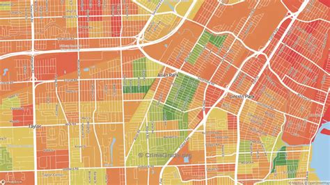 Allen Park, MI Violent Crime Rates and Maps | CrimeGrade.org