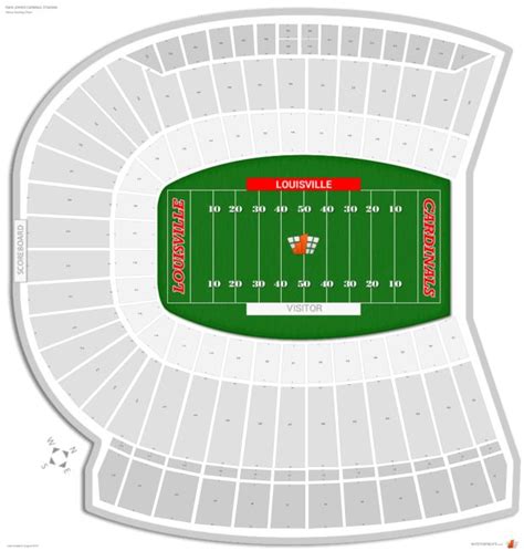 University Of Louisville Football Stadium Seating Chart | Brokeasshome.com