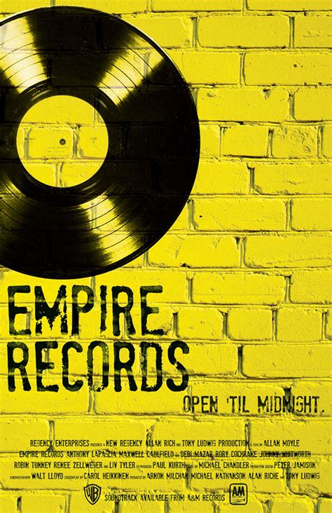 Movie Poster: Empire Records on Behance