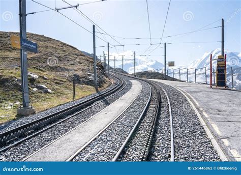 Gornergrat Train, Zermatt, Switzerland Stock Photo - Image of mountains, rack: 261446862