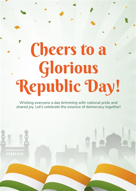 Free Republic Day Quotes and Wishes Template - Edit Online & Download ...