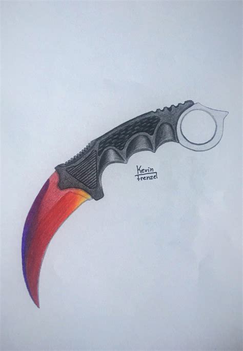 Karambit Fade by Kenzelworks on DeviantArt