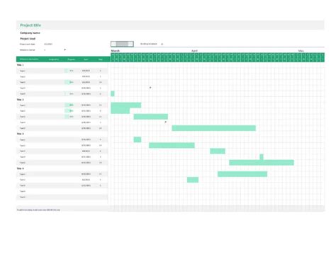 How to Create Gantt Charts in Excel – i4Lead – Clever Digital Agency