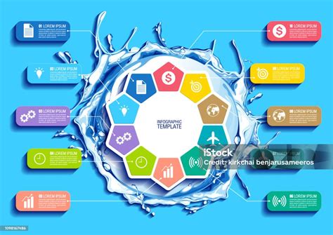 Infographic Vector Illustration 123 Stock Illustration - Download Image ...