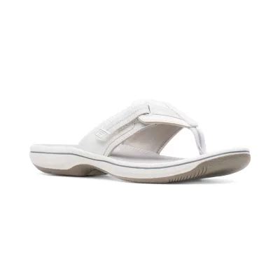 Clarks Womens Cloudsteppers Brinkley Jazz Flip-Flops - JCPenney