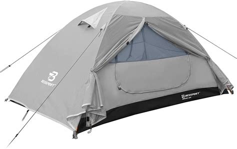 Buy Bessport Camping Tent 1& 2& 3 Person Lightweight Backpacking Tent Waterproof Two Doors Easy ...