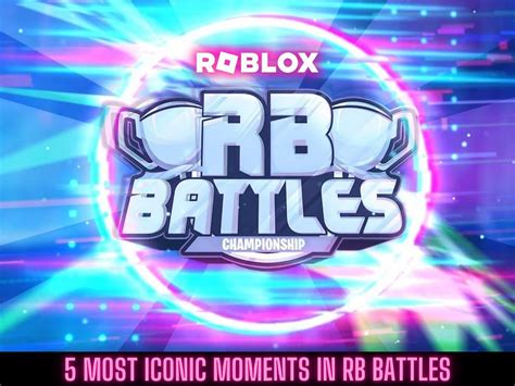 5 most iconic moments of Roblox RB Battles