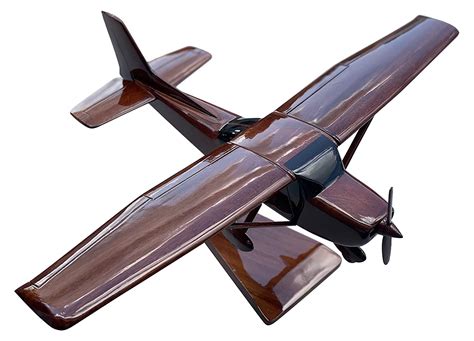 Amazon.com: Cessna 172 Mahogany Wood Desktop Airplane Model: Handmade