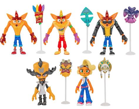 Import Dragon - Crash Bandicoot 4 1/2" Figures