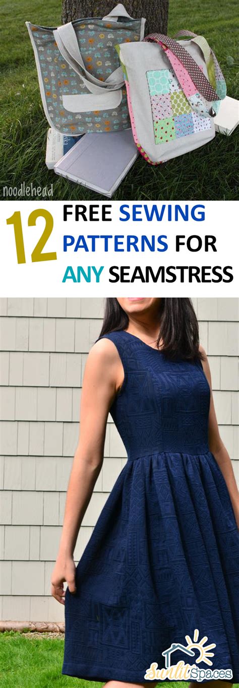 12 Free Sewing Patterns for ANY Seamstress – Sunlit Spaces | DIY Home Decor, Holiday, and More