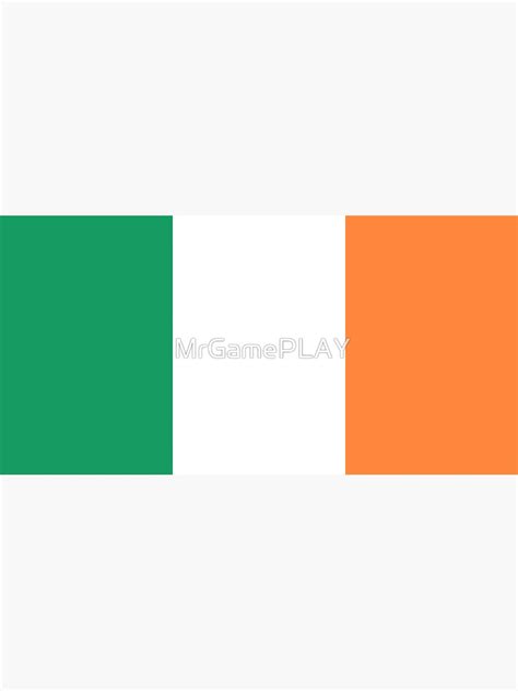 "Irish Flag" Sticker for Sale by MrGamePLAY | Redbubble