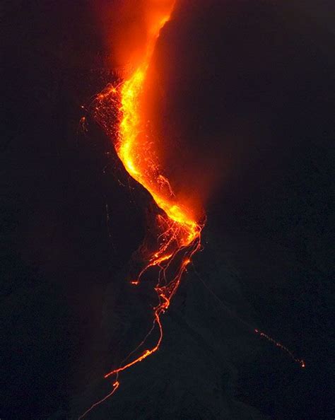 Indonesia~Mt. Merapi | Lava flow, Volcano, Photo