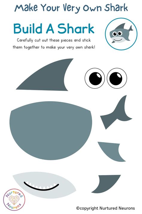 Free Printable Shark Craft