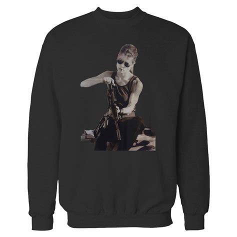 Terminator 2 Linda Hamilton Crewneck Sweatshirt