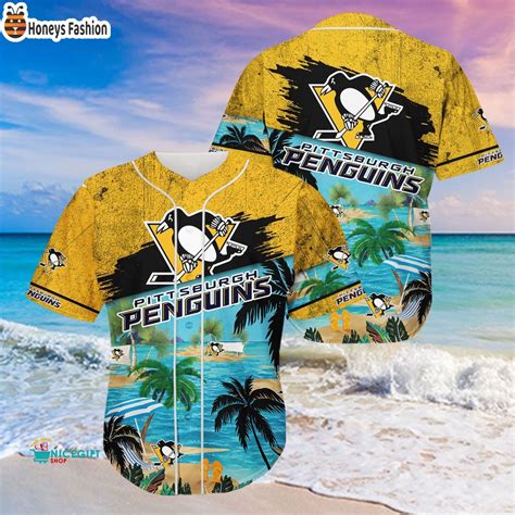 Pittsburgh Penguins 2023 Baseball Jersey - Honeysfashion