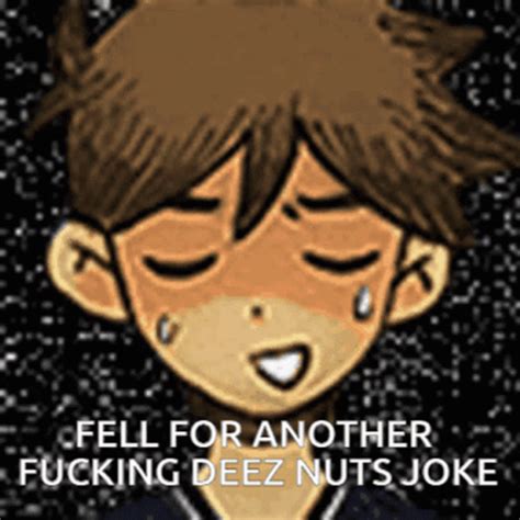 Omori Fell For Deez Nuts Jokes GIF | GIFDB.com