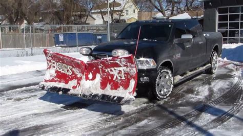 Dodge Ram Snow Plow Truck