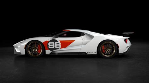 2021 Ford GT Heritage Edition Revealed - 40 Cars Only - GTspirit