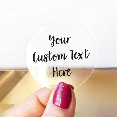 Custom Product Label Stickers, Personalized Business Labels, Logo Sticker Sheet, Round Packaging ...