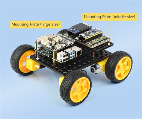 Robot-Chassis Series Smart Mobile Robot Chassis Kit, Options for wheels ...