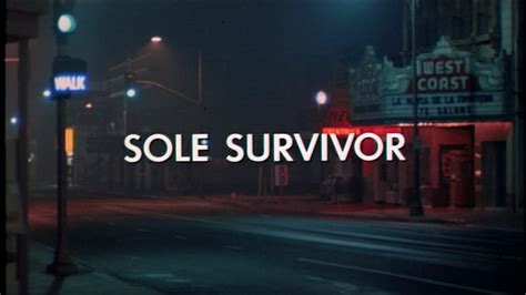 The Cathode Ray Mission: Screenshots: Sole Survivor (1983)