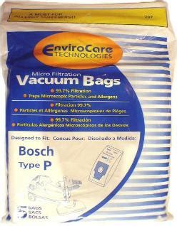 bosch type P bags