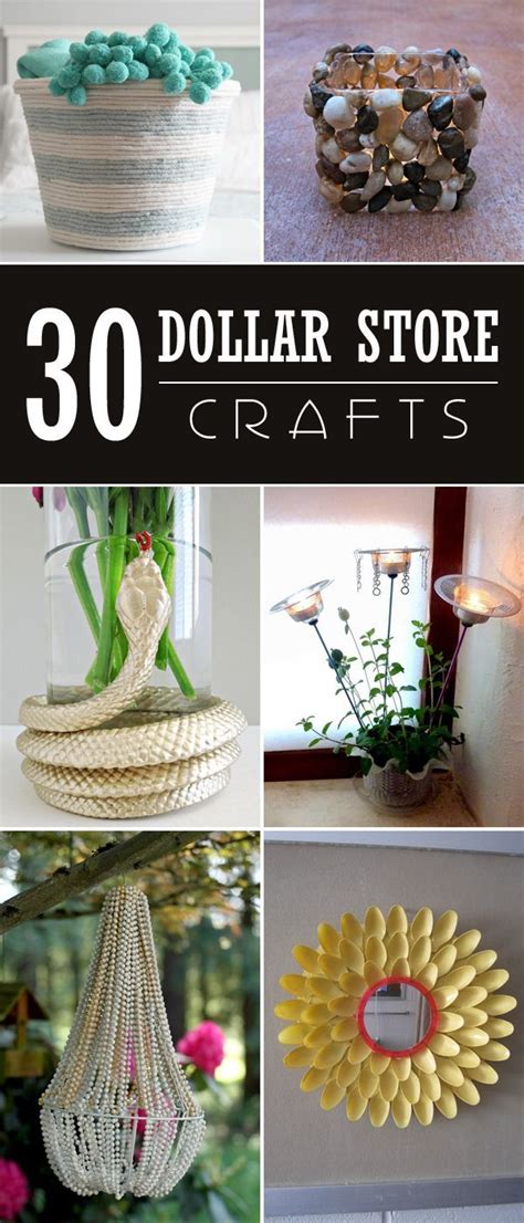 30 Easy & Stunning Dollar Store Crafts | Diy dollar store crafts ...