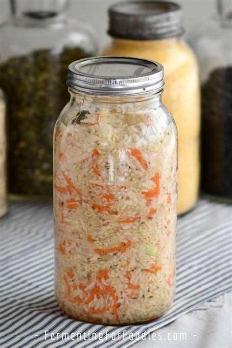 Salvadoran Fermented Curtido - Fermenting for Foodies