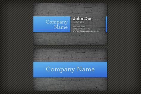 Wood Background Business Card Template 1 | Design Panoply