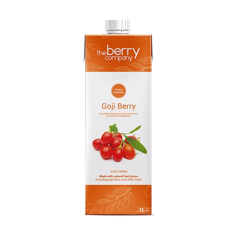 The Berry Company – Goji Berry Juice 1L - V-Care