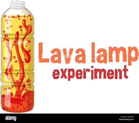 Lava lamp science experiment illustration Stock Vector Image & Art - Alamy