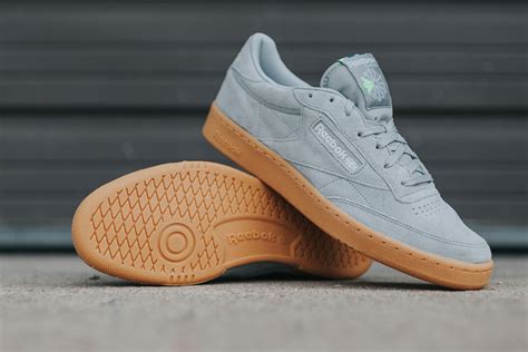 Reebok Club C 85 Indoor Baseball Grey - Sneaker Bar Detroit