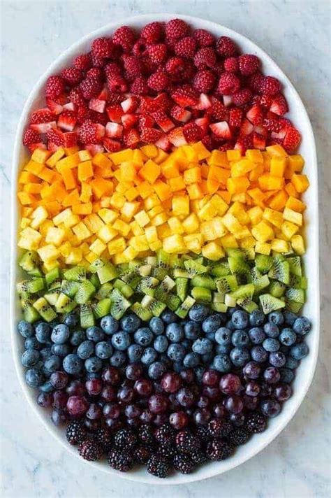 Rainbow Fruit Platter from Cooking Classy and other great fruit tray ...